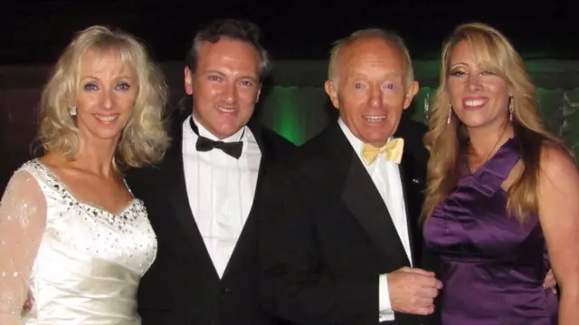 Andrew Van Buren with Paul Daniels and Debbie McGee