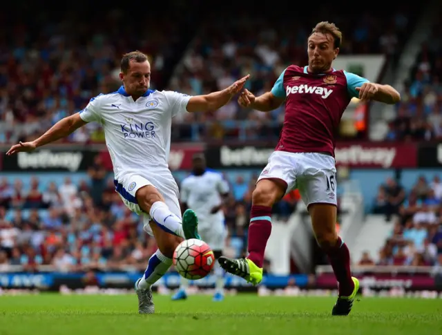 Danny Drinkwater and Mark Noble