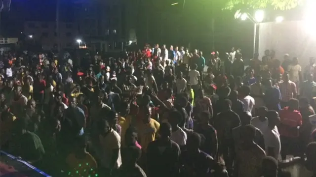 Ebola-free celebration in Freetown