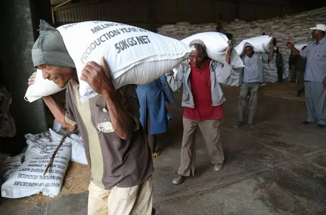 Ethiopia food aid