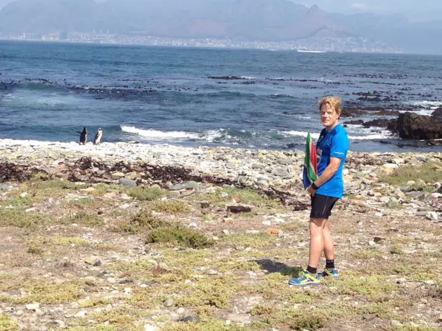 eddie meeting penquins