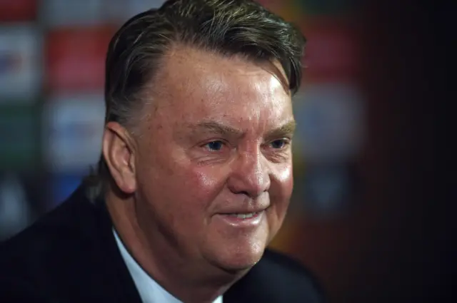 Manchester United's Louis van Gaal