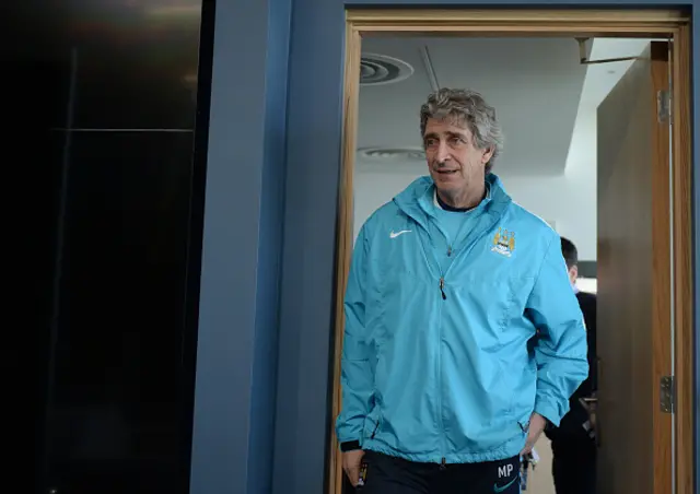 Man City boss Manuel Pellegrini