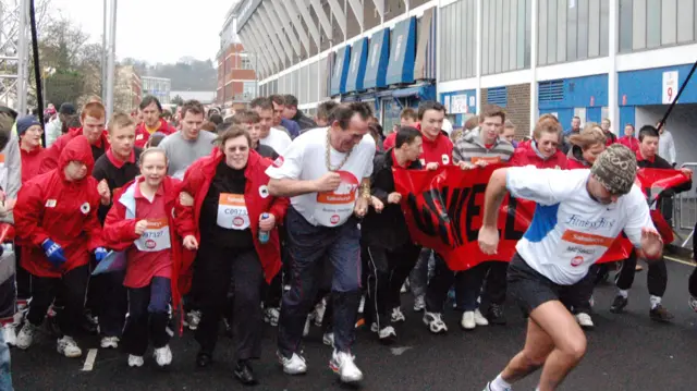 Sport Relief Run, Ipswich 2008