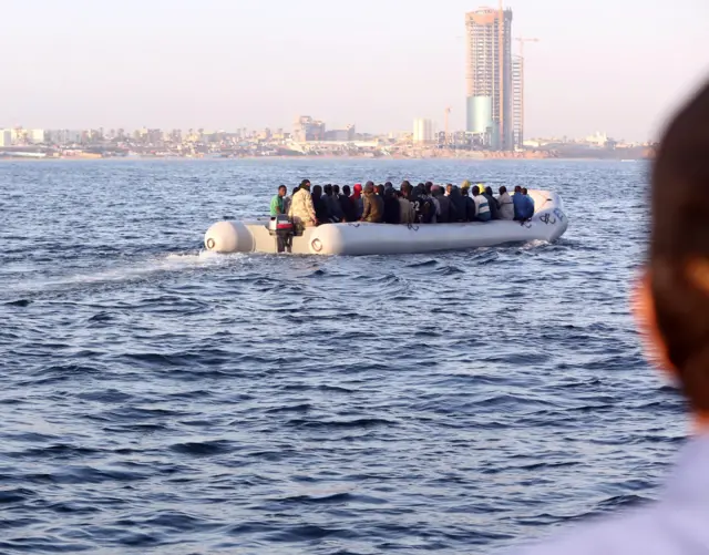 Boat in Libya