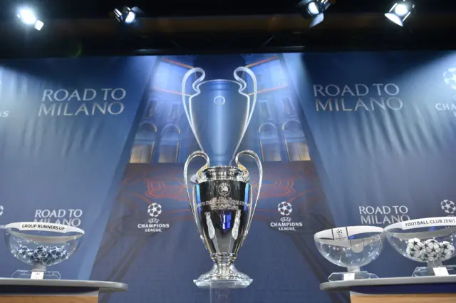 Champions League draw