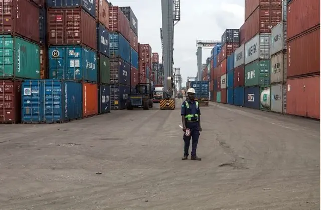 Port in Nigeria