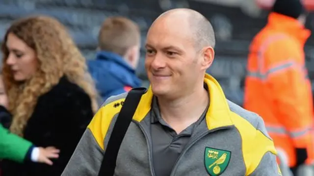 Norwich manager Alex Neil