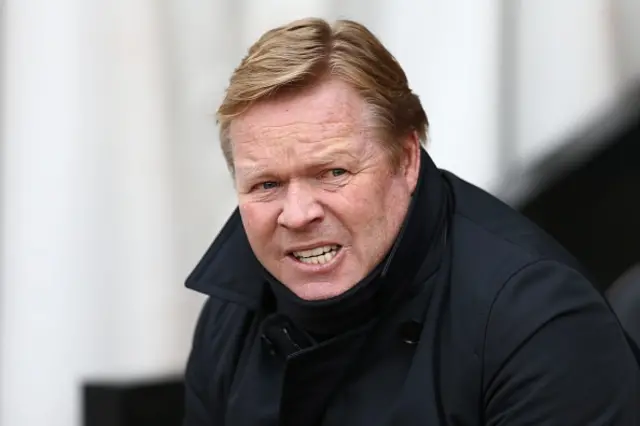 Southampton manager Ronald Koeman