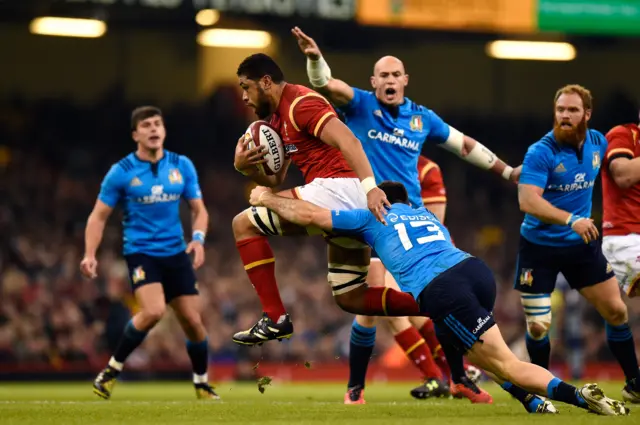 Wales' Taulupe Faletau