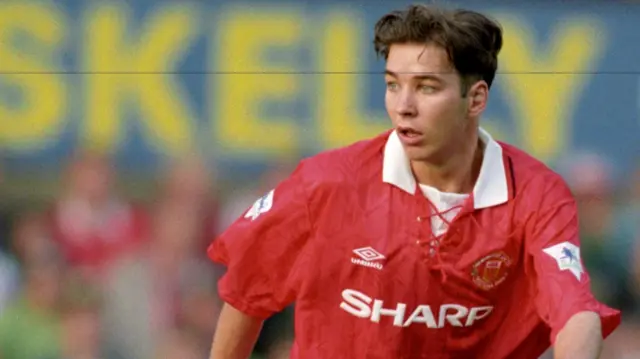 Darren Ferguson of Manchester United