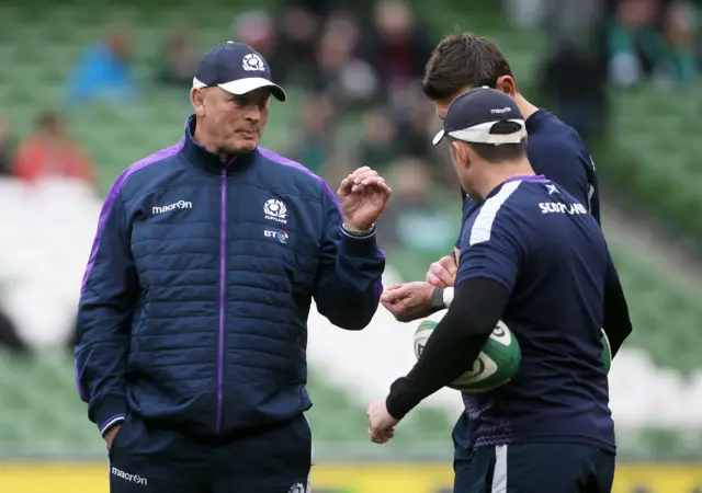 Scotland head coach Vern Cotter