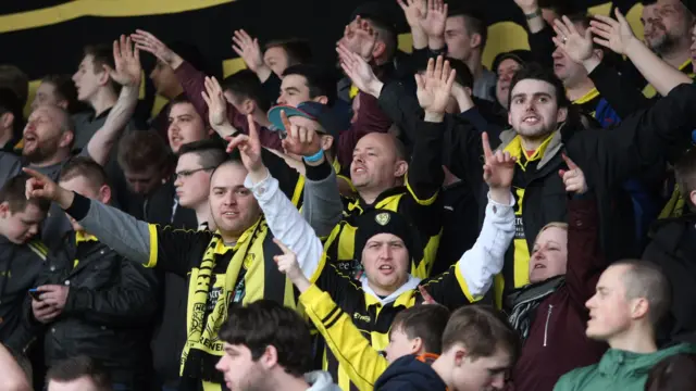 Burton Albion fans