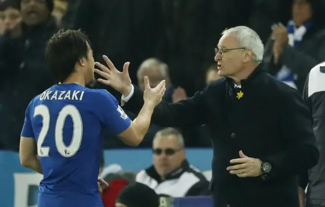 Shinji Okazaki was Leicester's match-winner against Newcastle