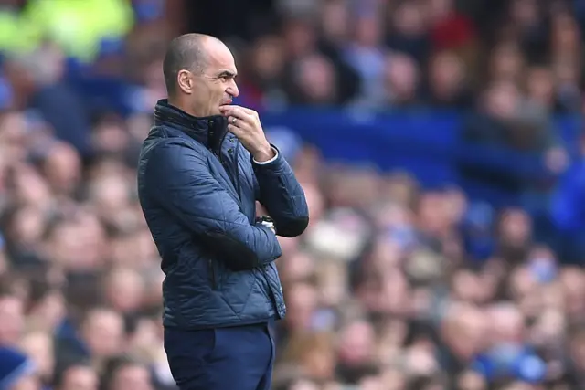 The pressure is on Roberto Martinez