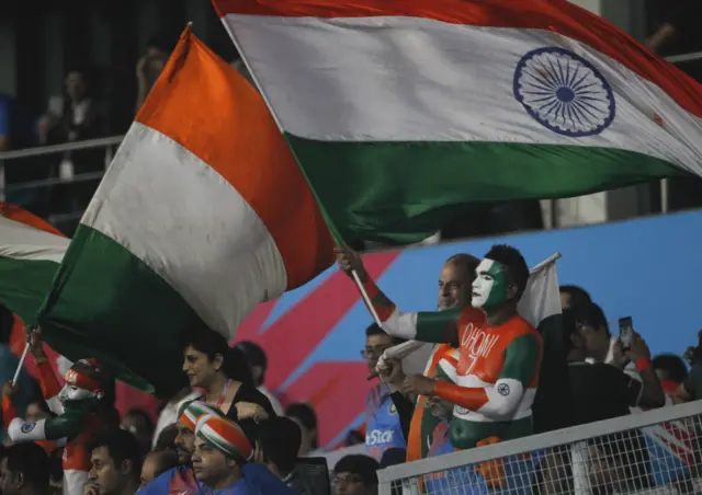 Indian supporters