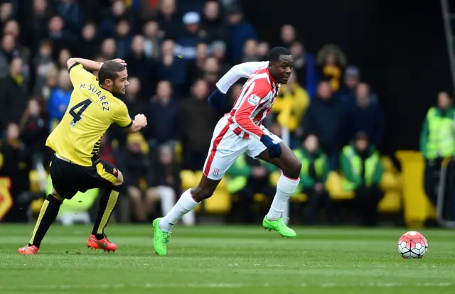 Gianni Imbula of Stoke