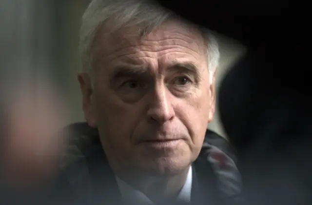 Shadow chancellor John McDonnell