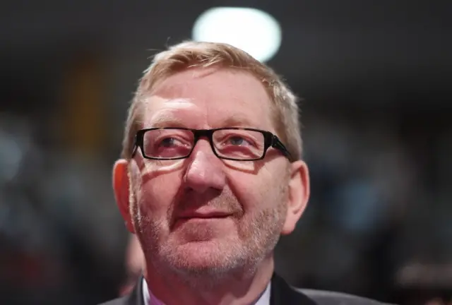 Unite general secretary Len McCluskey