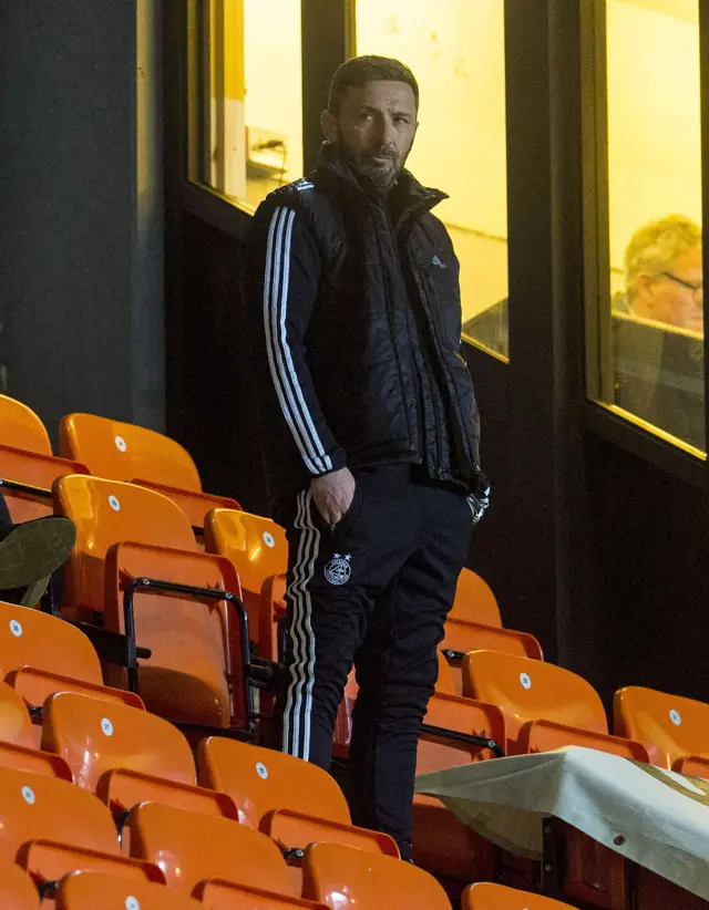 Aberdeen boss Derek McInnes