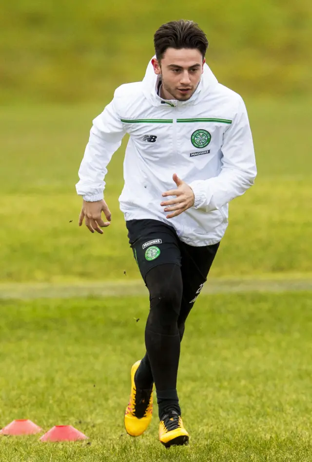 Celtic winger Patrick Roberts