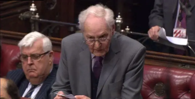 Independent Labour peer Lord Stoddart of Swindon