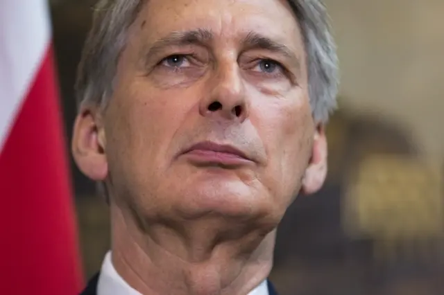 Foreign Secretary Philip Hammond