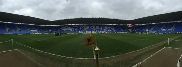 Madejski Stadium pre Irish v Gloucester