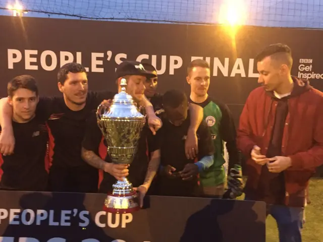 Hunters win FA People's Cup