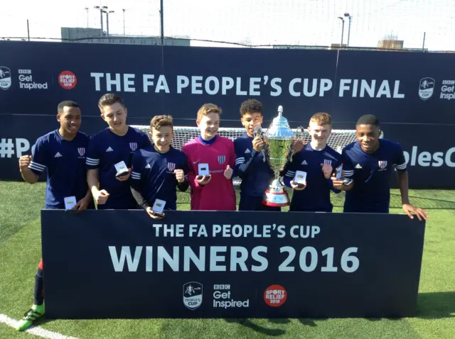 Sandwell are champions