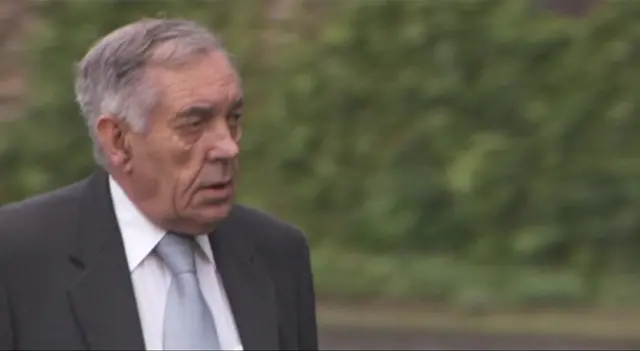 Henry Day arriving at Norwich Crown Court in 2009