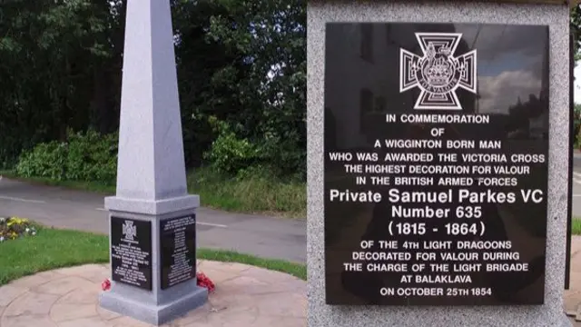 Some of the names are on the village's war memorial