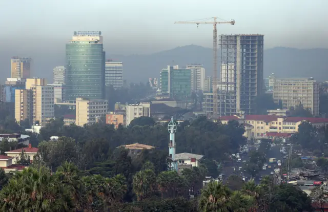 Addis Ababa skyline