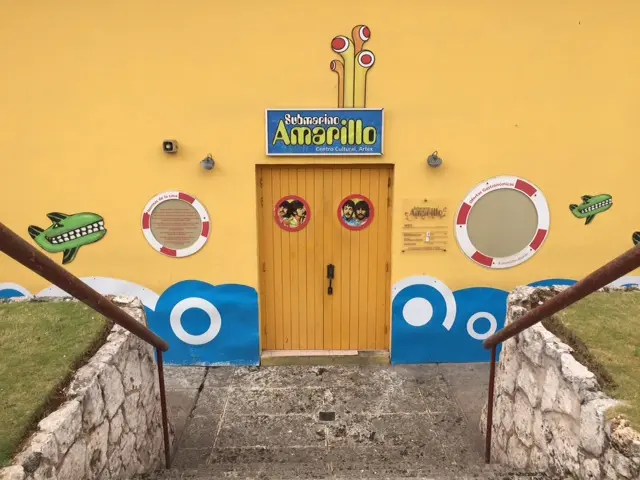 A community centre called The Yellow Submarine.