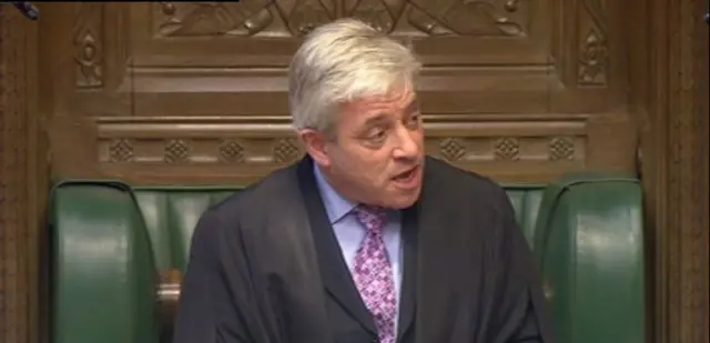 Speaker John Bercow