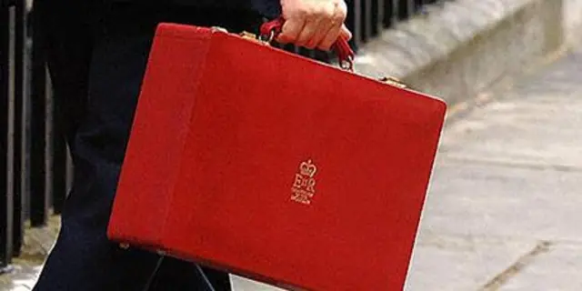 Chancellor's red box