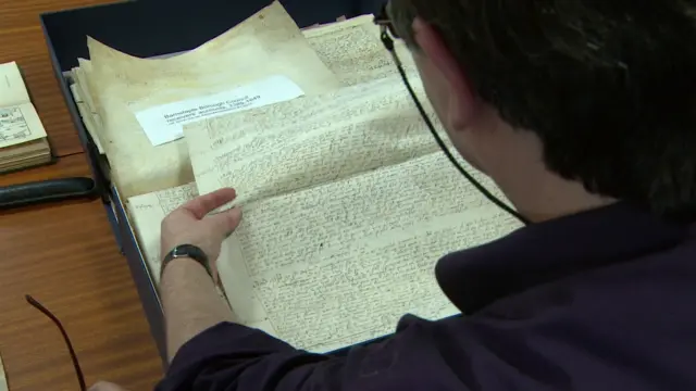 Shakespeare manuscript