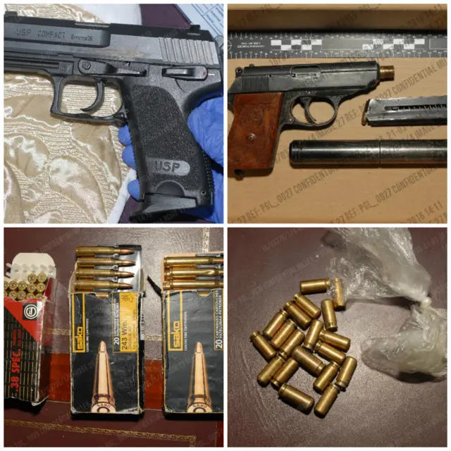 The items seized from Khatkar's house