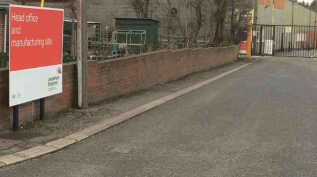 Former Leaderflush Shapland site at Langley Mill