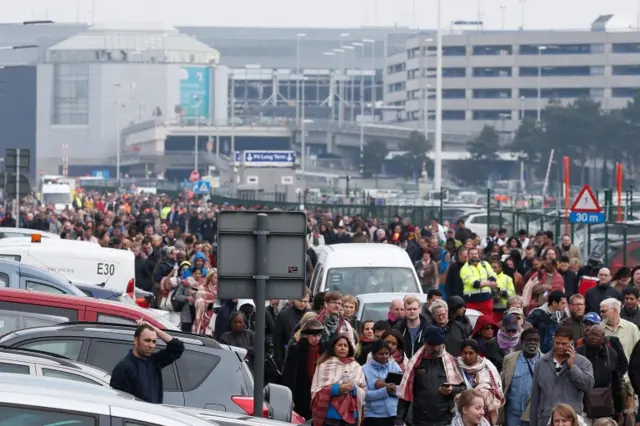 Brussels Airport evacuation