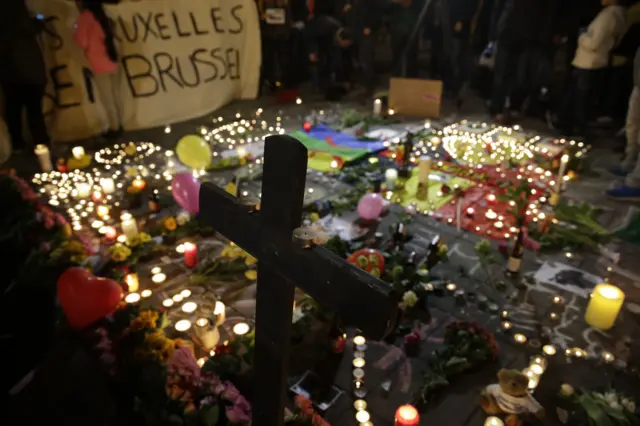 Memorial set up in Brussels