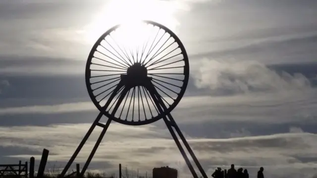 Apedale pit wheel