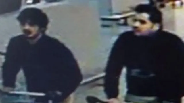 The two men blamed for carrying out the attack