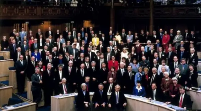 There are not many MSPs left from the first Scottish Parliament elected in 1999