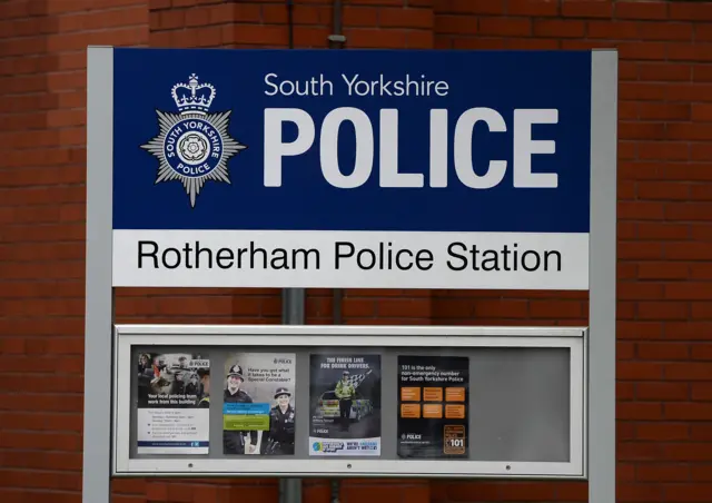 South Yorkshire Police sign