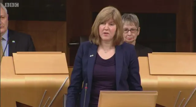 Green MSP Alison Johnstone