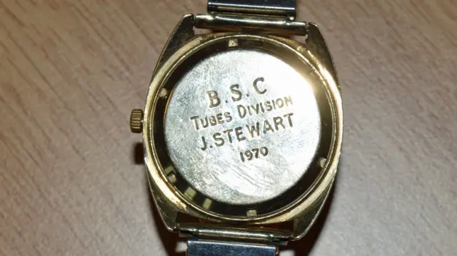 Back of a watch