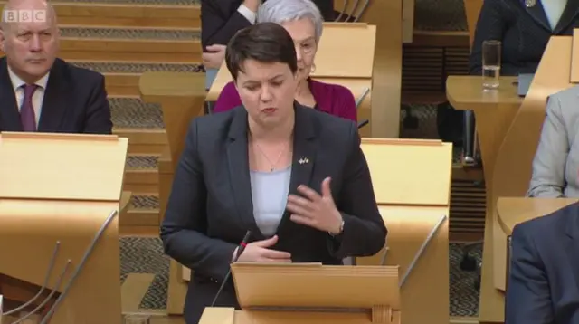 Conservative Leader Ruth Davidson