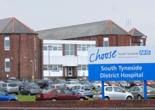 South Tyneside District Hospital.