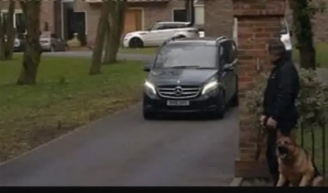 Adam Johnson leaves home